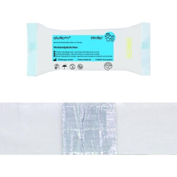 Verbandpäckchen aluderm Kinder groß
