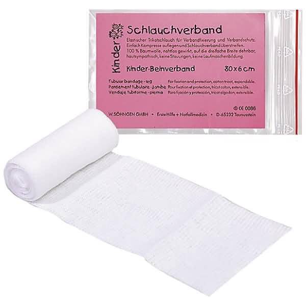 Schlauchverband WS-Kinder elastisch 0,8mx6,0cm