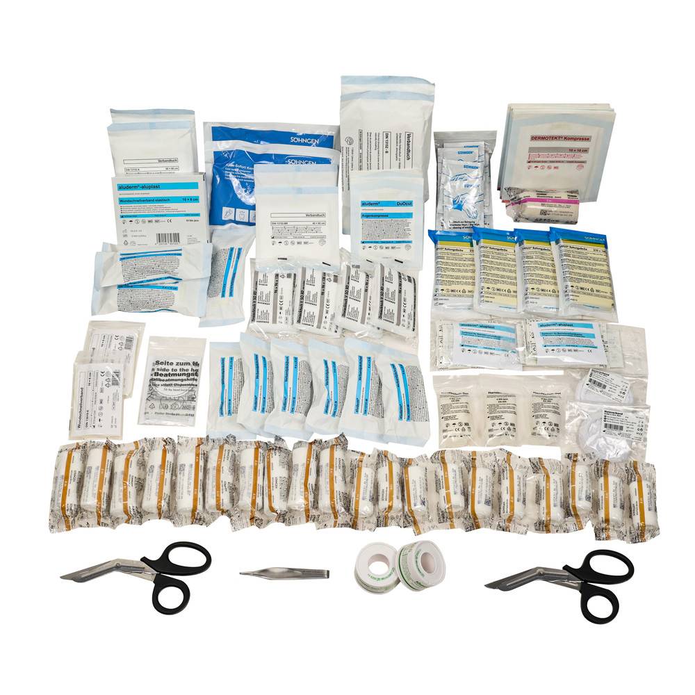 Dönges Füllung für Feuerwehr-Verbandkasten DIN 14142:2018-09