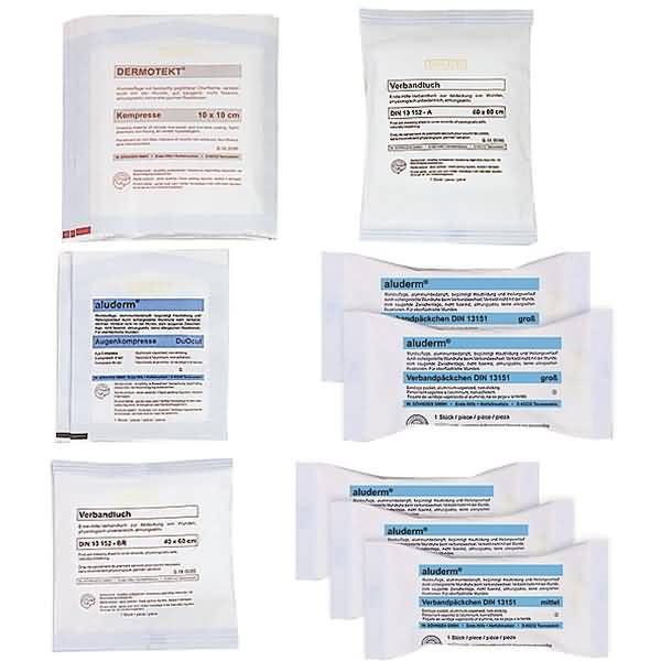 Austauschset Sterilprodukte Füllung Standard DIN 13157 orange