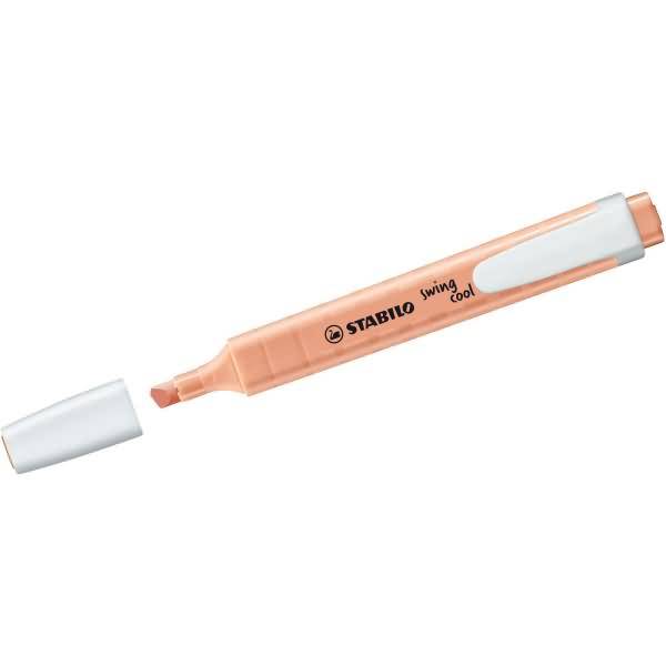 Textmarker swing cool Pastel Edition cremige Pfirsichfarbe