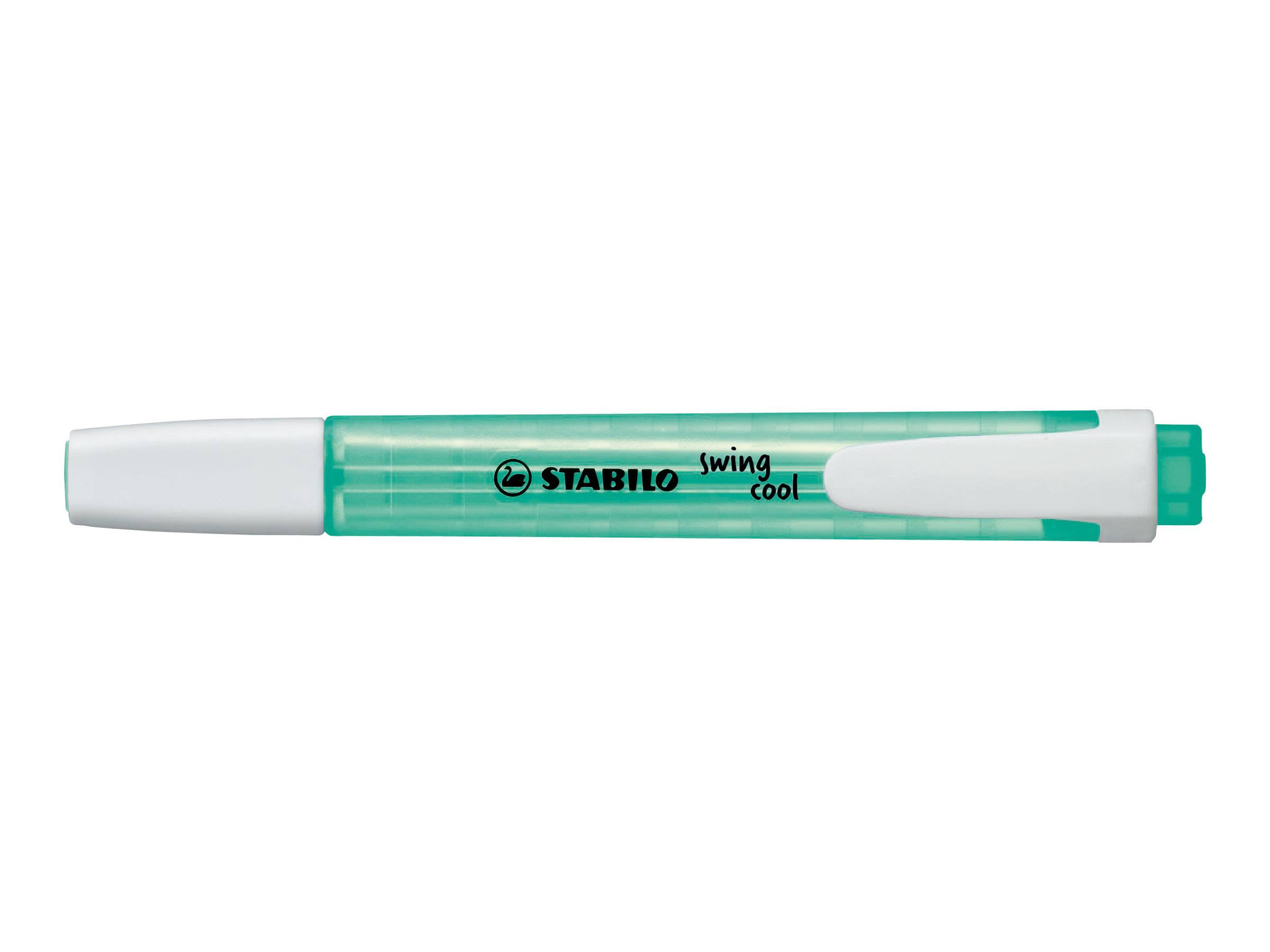 STABILO swing cool - Textmarker - gemischte fluoreszierende Farben - wasserbasierte Tinte - 1-4 mm (Packung mit 6)