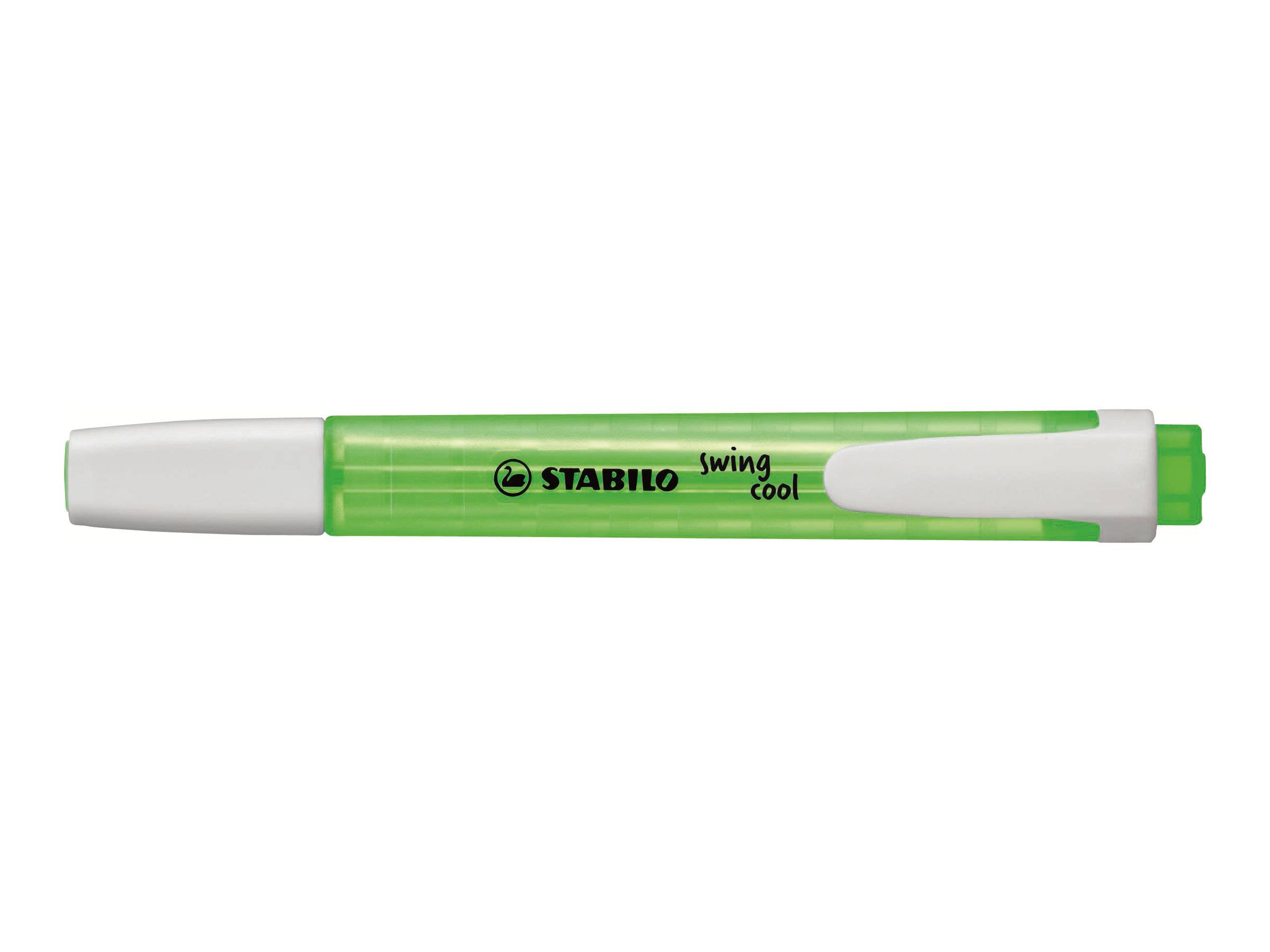 STABILO swing cool - Textmarker - gemischte Farben - wasserbasierte Tinte - 1-4 mm (Packung mit 8)