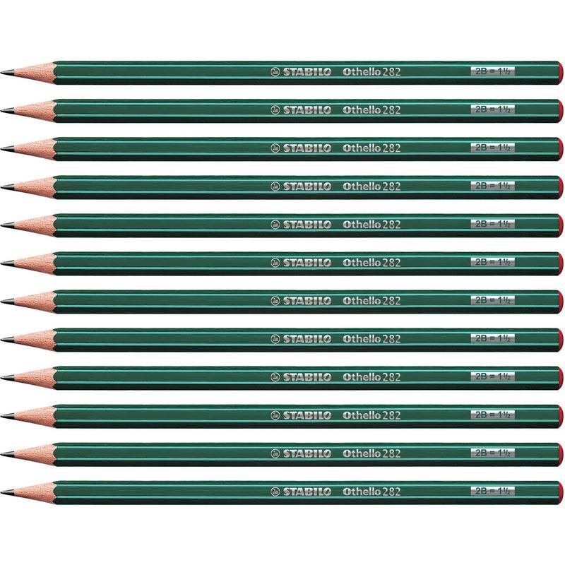 STABILO Bleistift Othello, sechseckig, Härtegrad: 2B