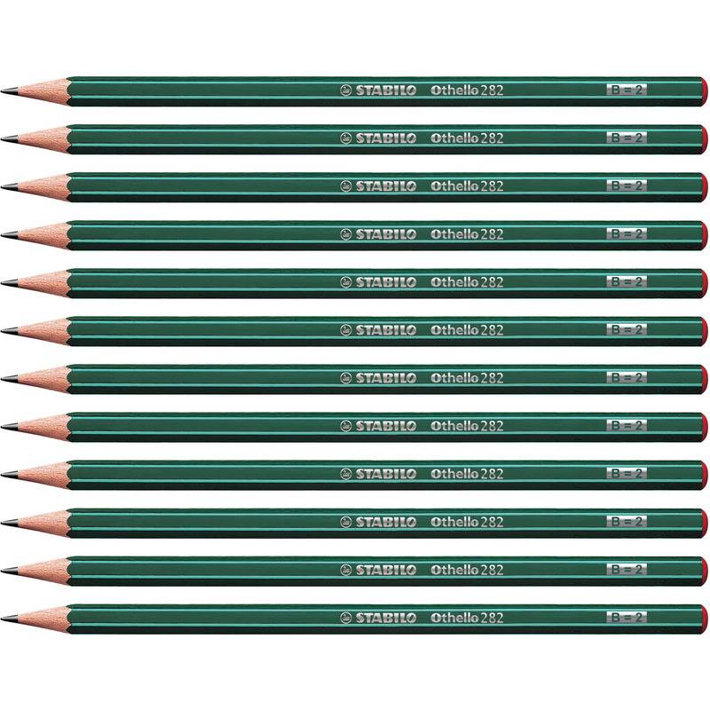STABILO Bleistift Othello, sechseckig, Härtegrad: B