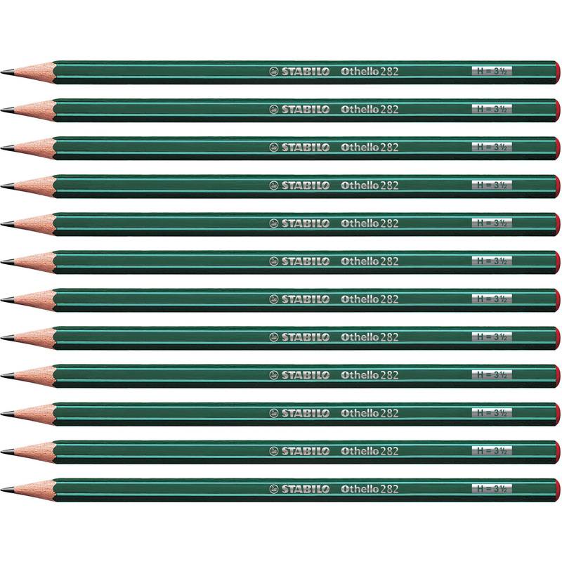 STABILO Bleistift Othello, sechseckig, Härtegrad: H