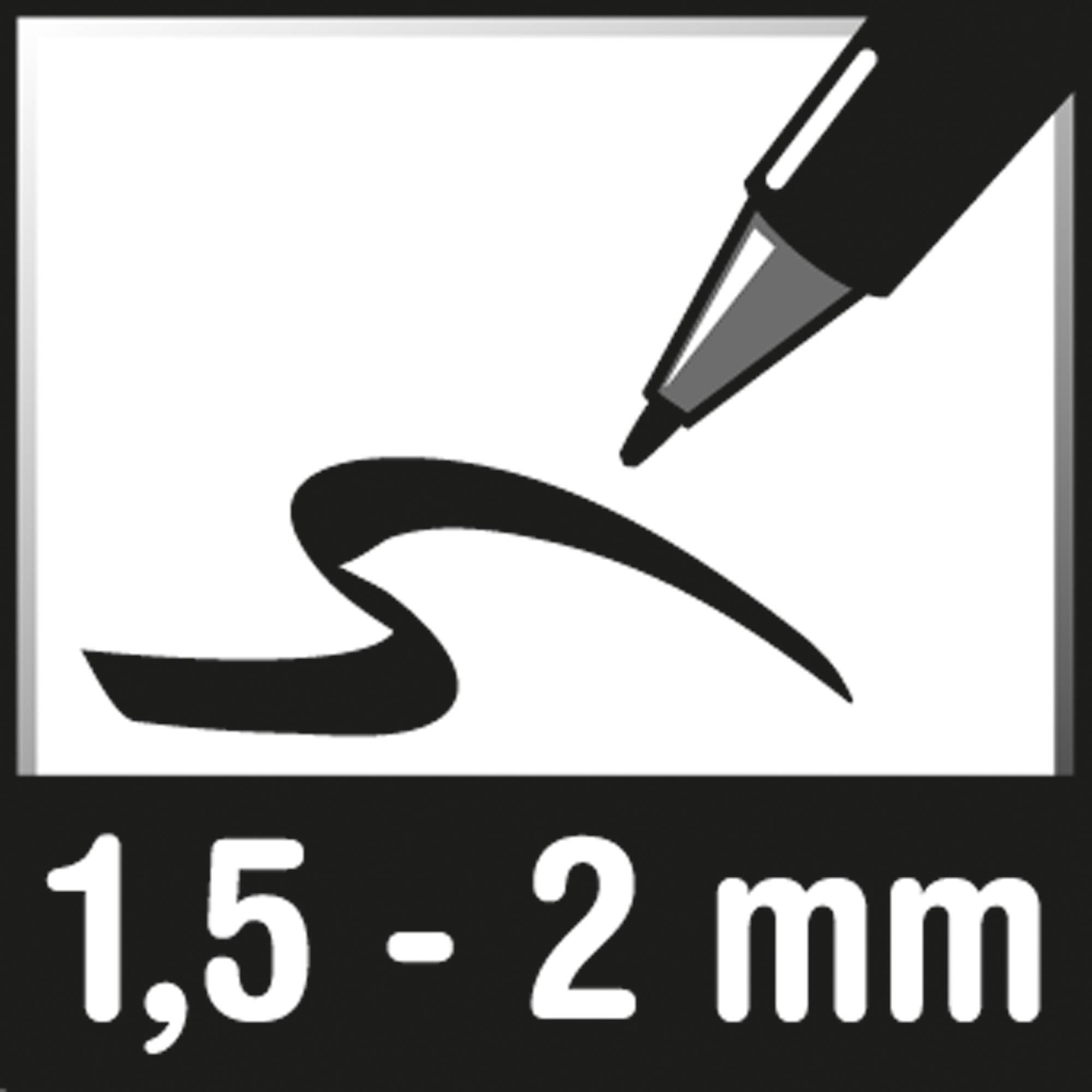 STABILO Fasermaler Trio Scribbi 368/948 rot