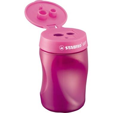 STABILO EASYsharpener, Manueller Bleistiftspitzer, Pink, Kunststoff, Stahl, Linkshändig, Deutschland