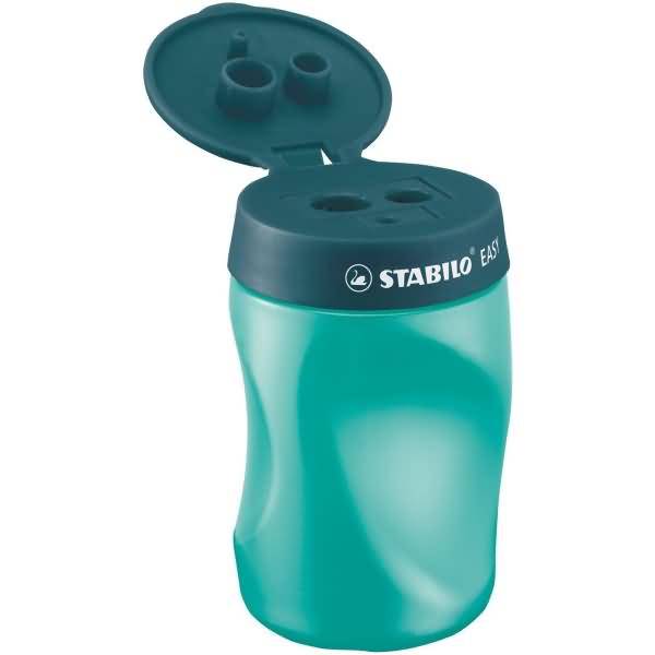 STABILO EASYsharpener, Manueller Bleistiftspitzer, Blau, Kunststoff, Stahl, Rechtshändig, Deutschland