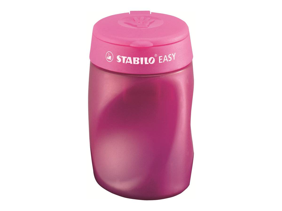 STABILO EASY - Spitzdose - 3 Löcher - pink