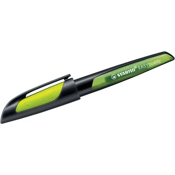 Schulfüller Easybuddy Feder A schwarz/limette