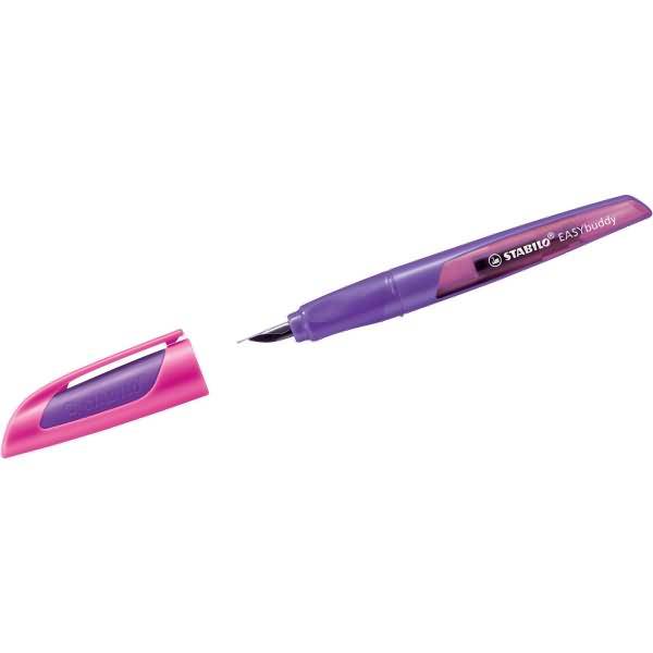 Schulfüller Easybuddy Feder L lila/magenta
