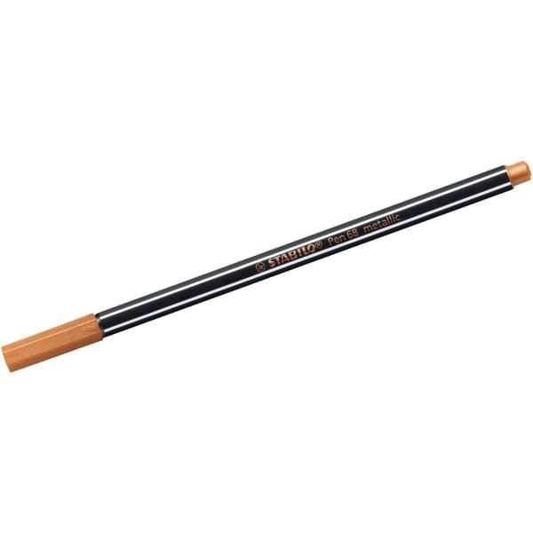 STABILO Pen 68 metallic - Filzstift - Kupfer
