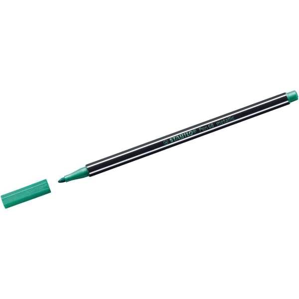 STABILO Pen 68 metallic - Filzstift - metallisch grün