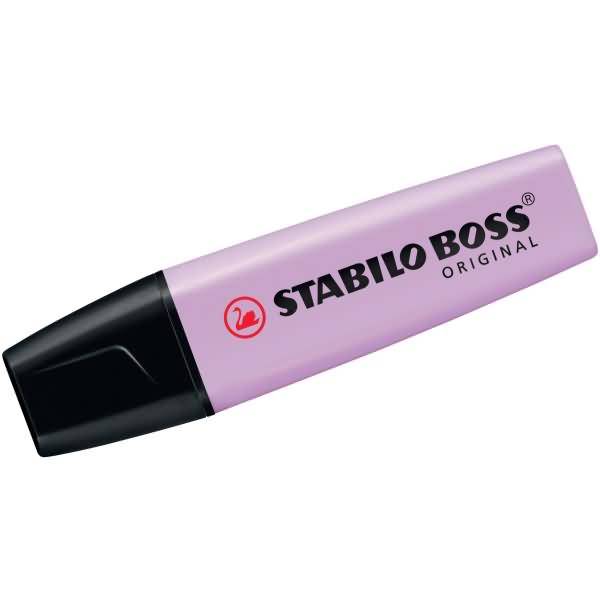 STABILO Boss Original Pastel, 1 Stück(e), Lila, Meißel, Schwarz, Lila, Kunststoff, Rechteck