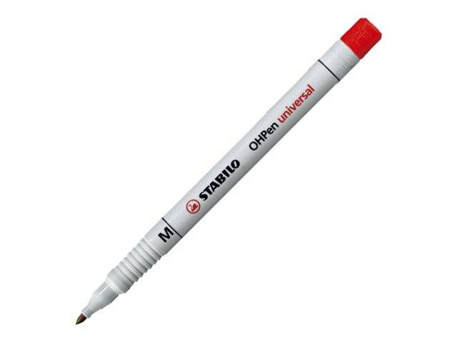 STABILO OHPen universal - Fineliner - nicht dauerhaft - für Overhead-Projektor-Folien - gemischte Farben - 1 mm - Mittel