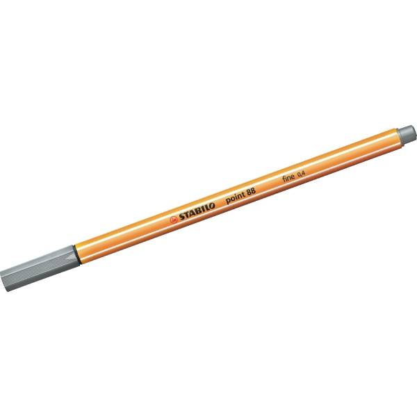 Fineliner point 88 hellgrau