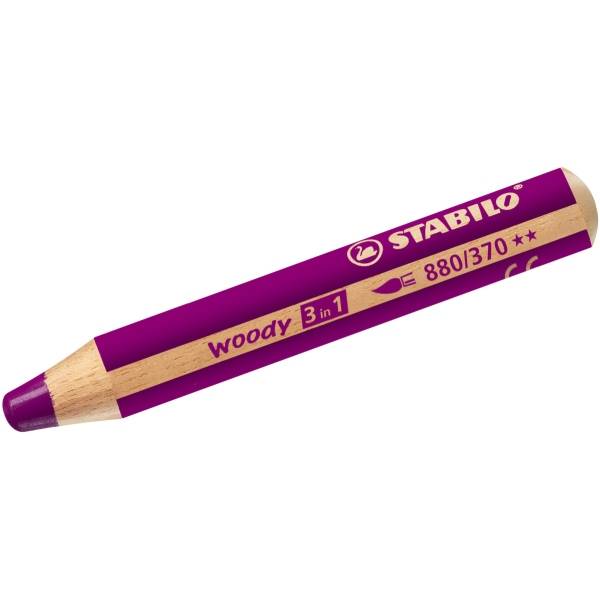 Holzfarbstift woody 3 in 1 erika