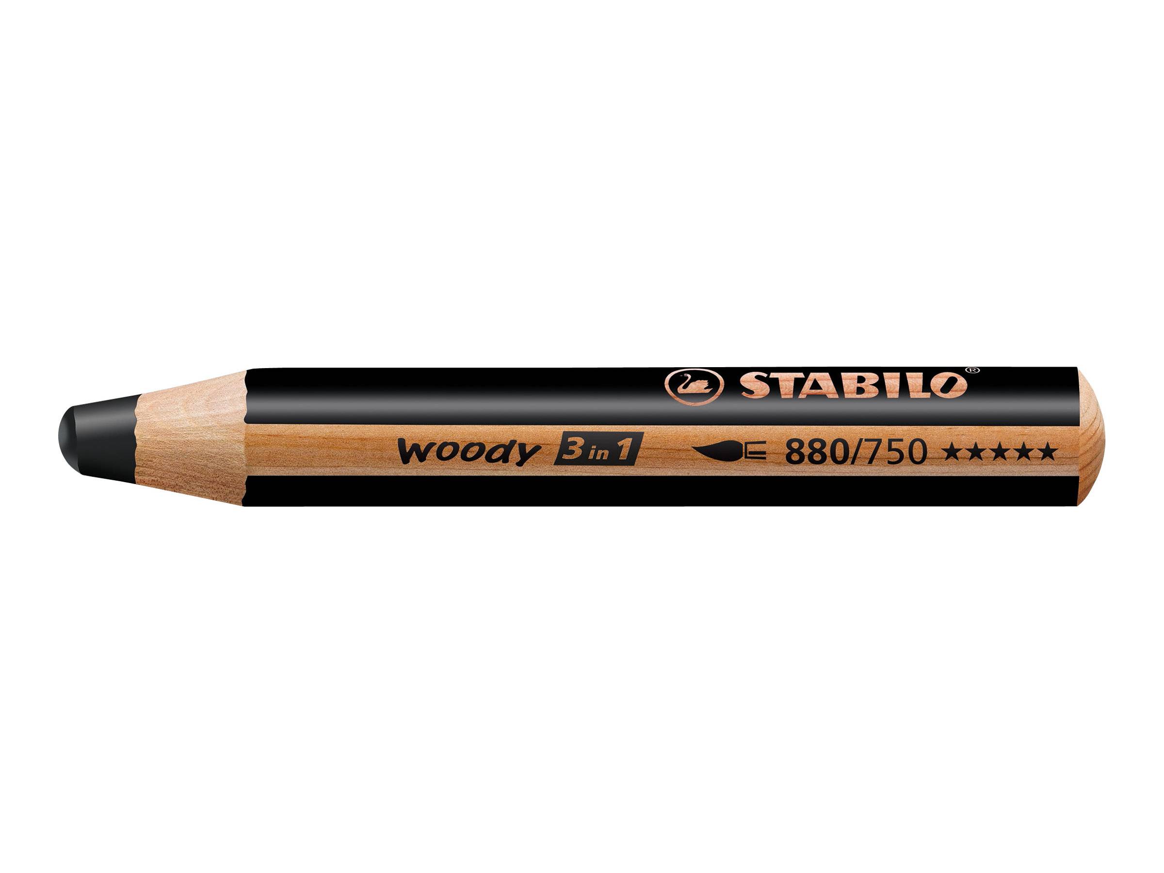 STABILO woody 3 in 1 - Farbstift - für Glas, Leder, Metall