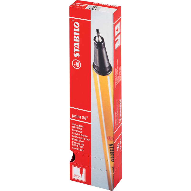 STABILO Fineliner point 88, dunkelgrau