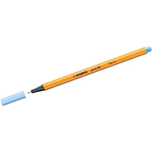 Fineliner point 88 0,4 mm eisblau