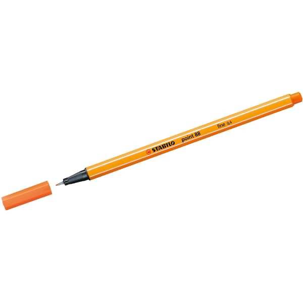 Fineliner point 88 0,4 mm gelbrot