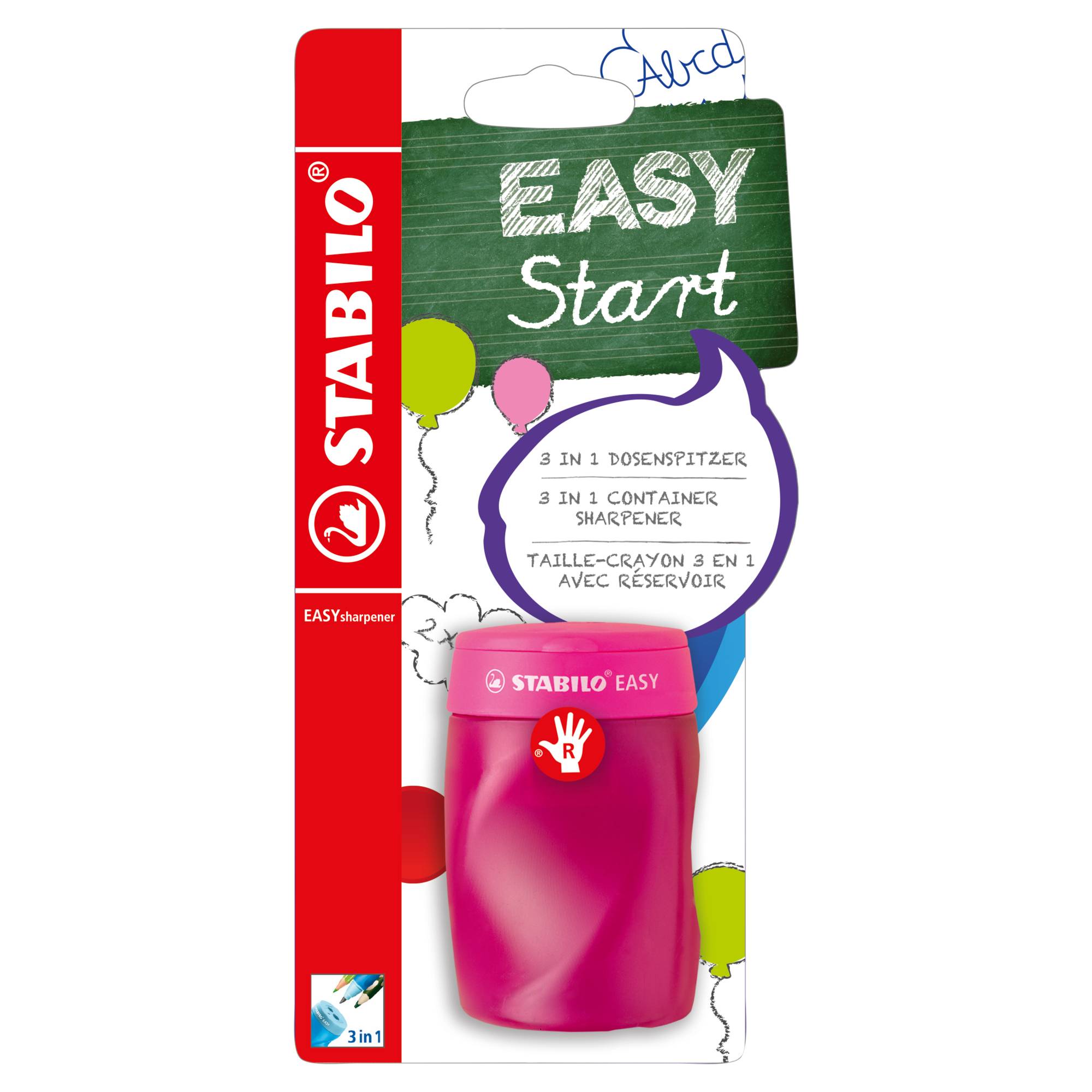STABILO Dosenspitzer EASYsharpener B-41596-5 R pink