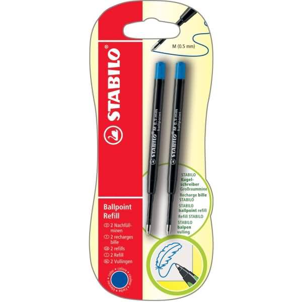 Kugelschreibermine Ballpoint Refill 0,5mm blau VE=2 Stück