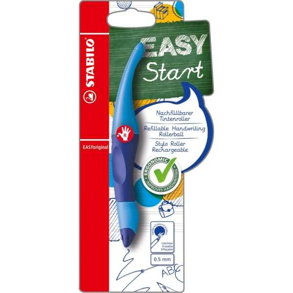 STABILO EASYoriginal - Tintenroller - nicht dauerhaft - Blau - 0.5 mm - Mittel (Packung mit 5)