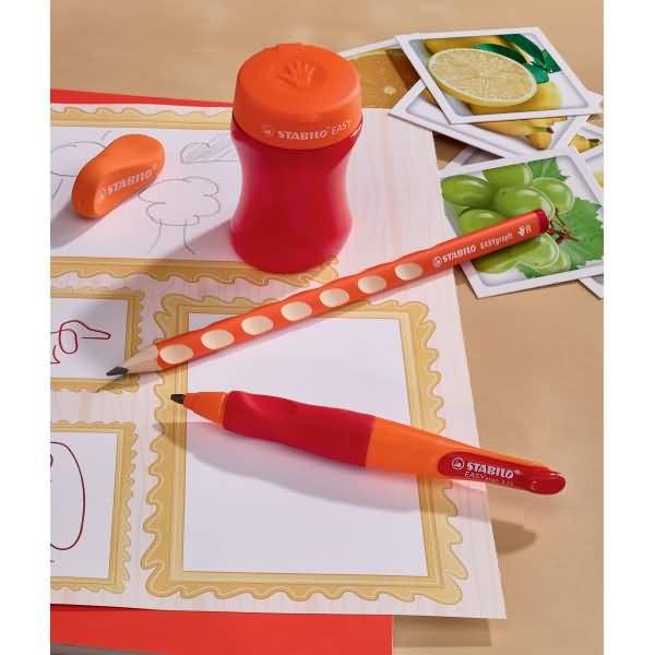 Druckbleistift Easyergo zum Schreibenlernen 3.15 orange/rot