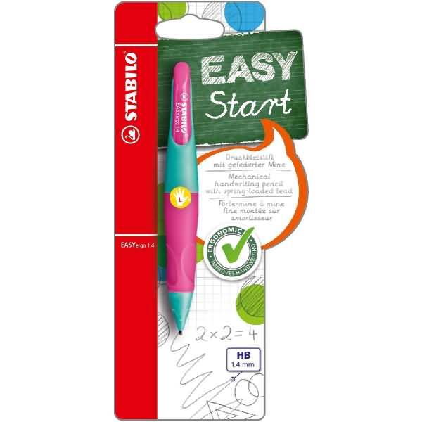 Druckbleistift Easyergo 1.4 türkis/neonpink