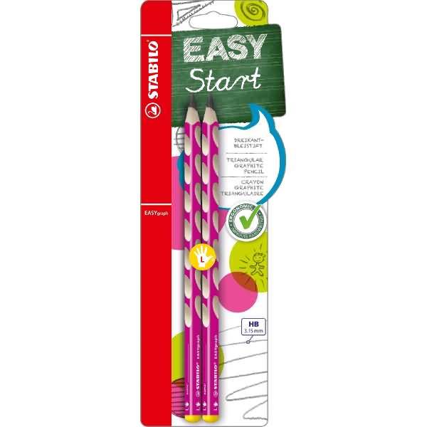 Bleistift Easygraph Minenbreite 3,15mm HB pink Blisterkarte VE=2 Stück