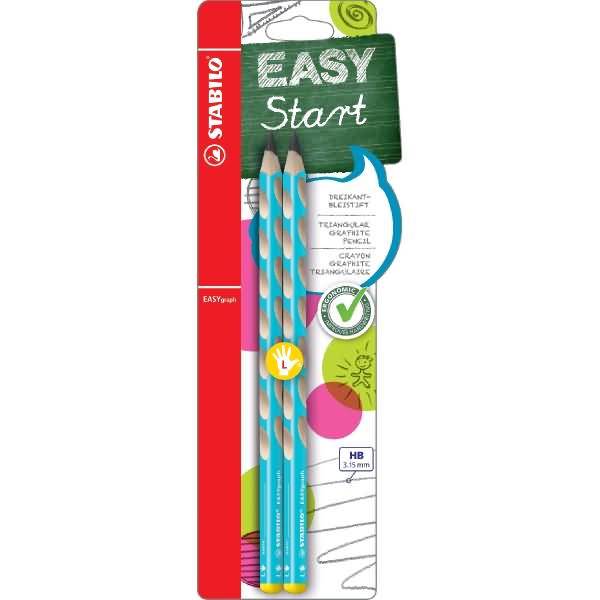 Bleistift Easygraph Minenbreite 3,15mm HB blau Blisterkarte VE=2 Stück