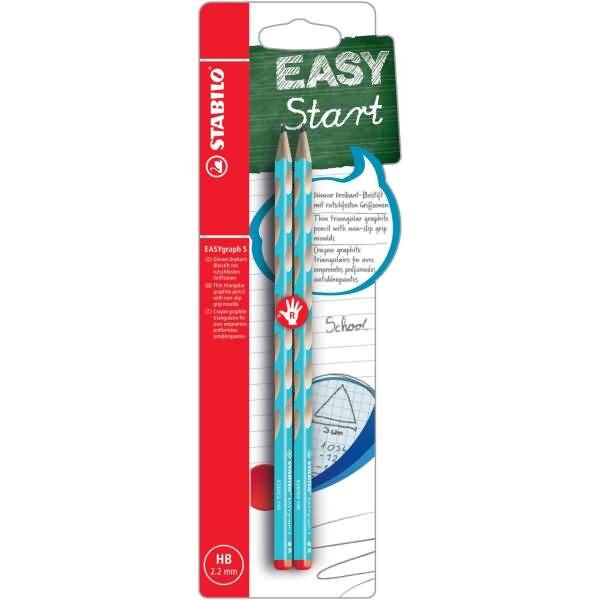 Bleistift Easygraph S Minenbreite 2,2mm HB blau VE=2 Stück Blister