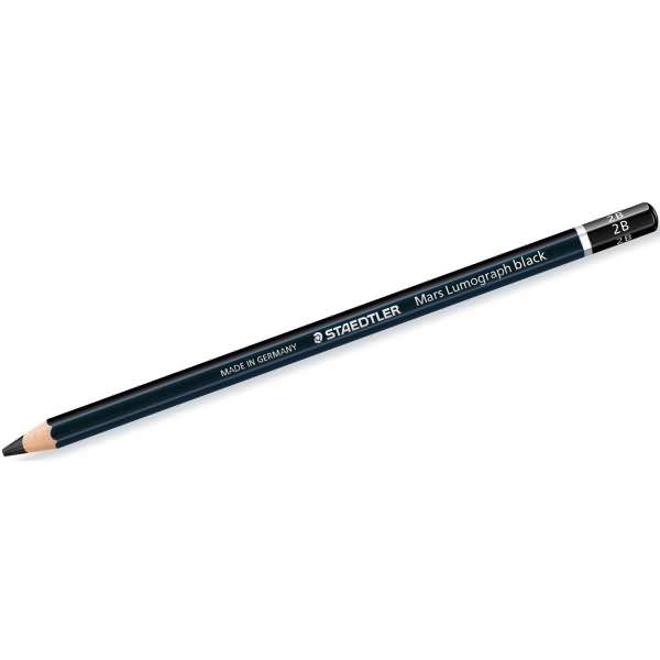 Bleistift Mars Lumograph black 2B