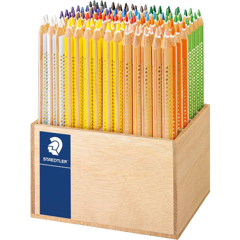 STAEDTLER Dreikant-Buntstift Noris jumbo, 112er Display
