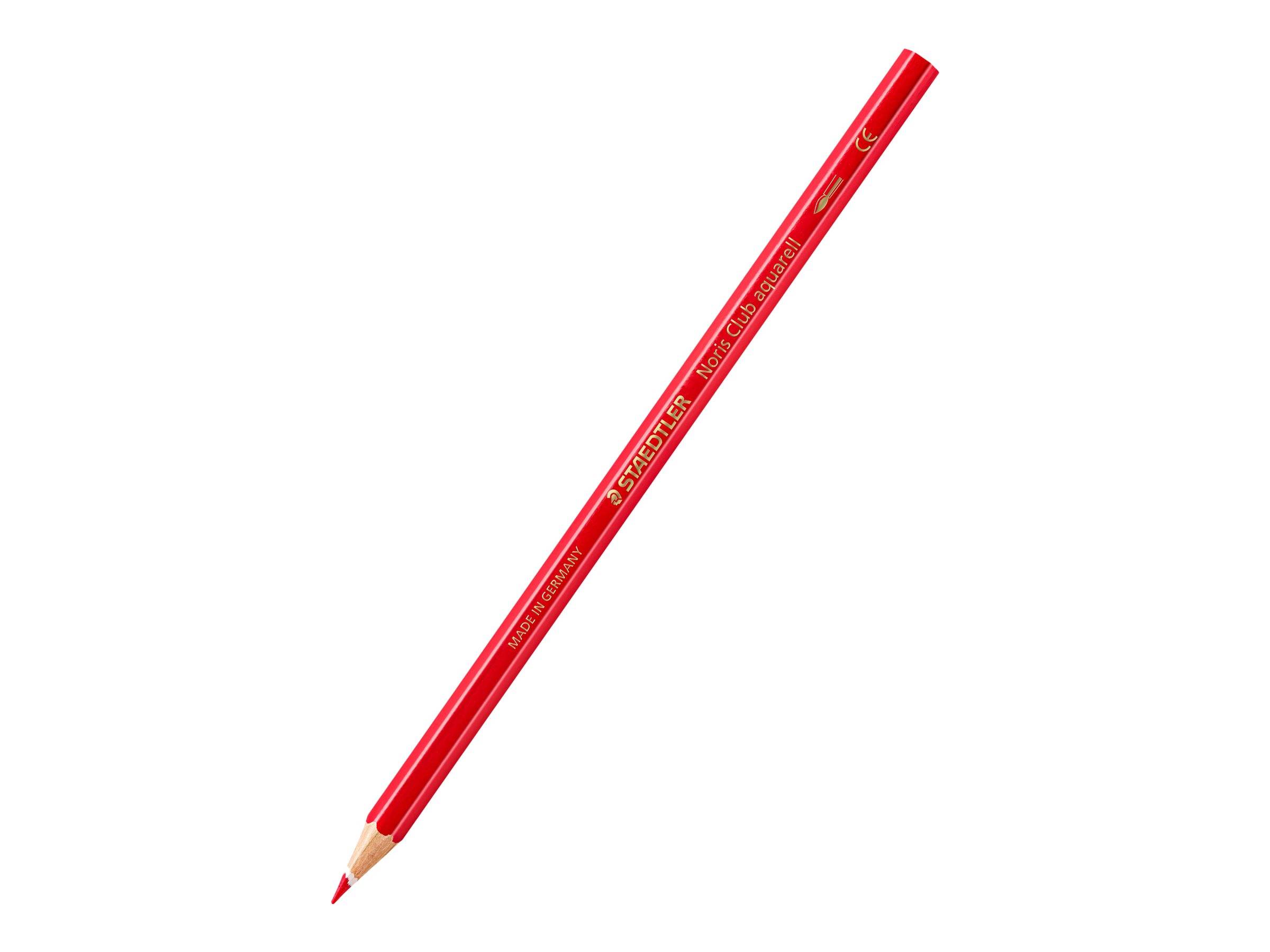 STAEDTLER Noris Club aquarell - Wasserfarbstift - gemischte Farben (Packung mit 12)