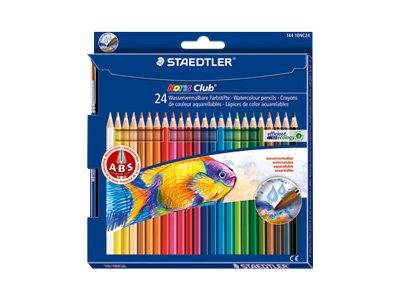 STAEDTLER Noris Club aquarell - Farbstift - gemischte Farben (Packung mit 24)