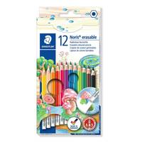 STAEDTLER Noris Club 144 50 - Farbstift - gemischte Farben - mit Radierer (Packung mit 12)