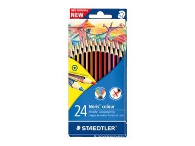 STAEDTLER Noris - Farbstift - gemischte Farben (Packung mit 24)