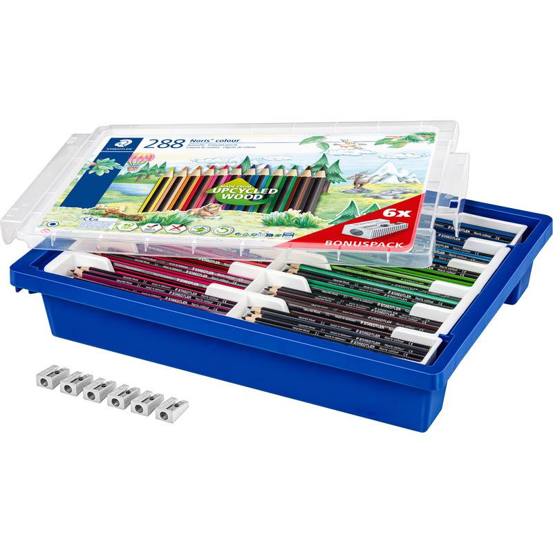 STAEDTLER Buntstift Noris Colour, 288er Kunststoffbox