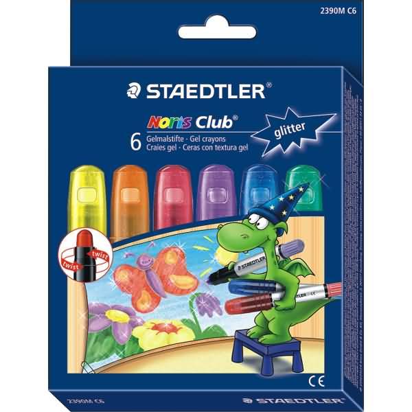 Gelmalstift NC Glitter 6-er Etui