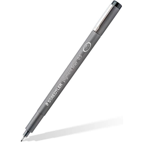 Feinschreiber pigment liner 0,5mm schwarz