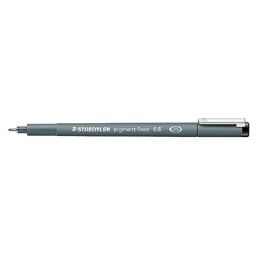 STAEDTLER Fineliner pigment liner 308 06-9 0,6mm schwarz