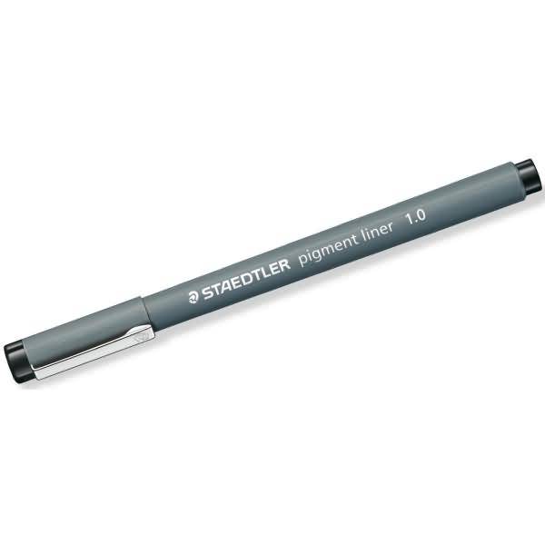 Feinschreiber pigment liner 1,0mm schwarz