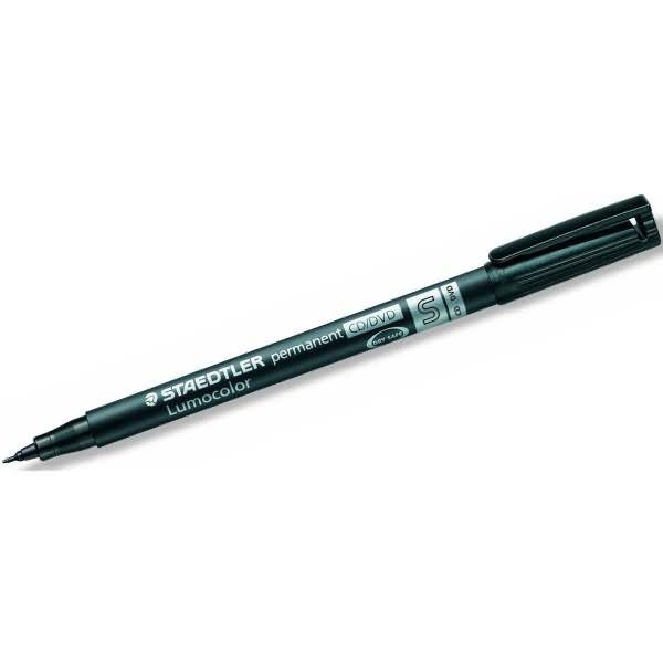 CD-Stift Lumocolor CD/DVD 0,4mm schwarz