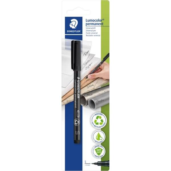 Folienstift Lumocolor S 0,4mm permanent schwarz