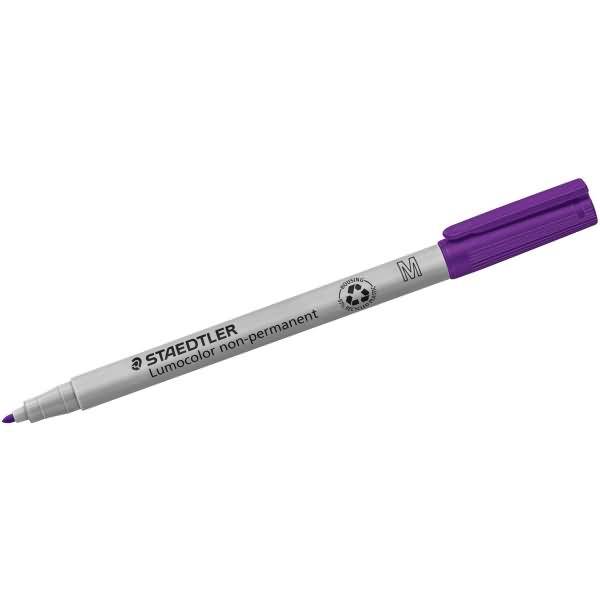 Folienstift Lumocolor M nonpermanent violett