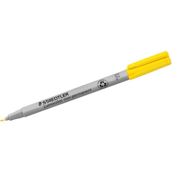 Folienstift Lumocolor F nonpermanent gelb