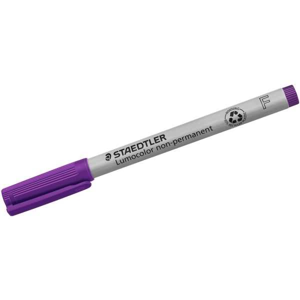 Folienstift Lumocolor F nonpermanent violett